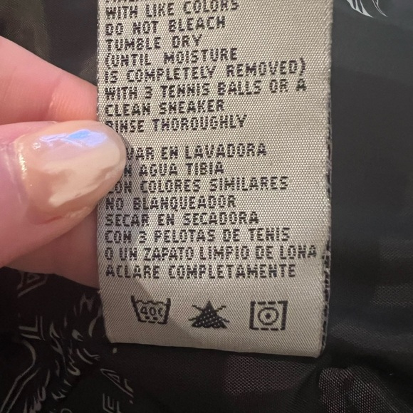 Triple F.A.T Goose vintage Men's Black Winter down-filled Jacket, size medium. - Picture 14 of 16